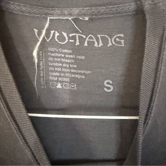 Wu-Tang Clan charcoal grey Graphic T-Shirt S - Picture 2 of 3